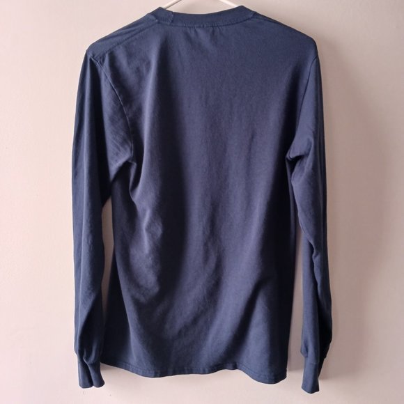 T Shirt Long Sleeve Sports Charlestown MA Lacrosse Adult Size Small Cotton Blend - Picture 3 of 4